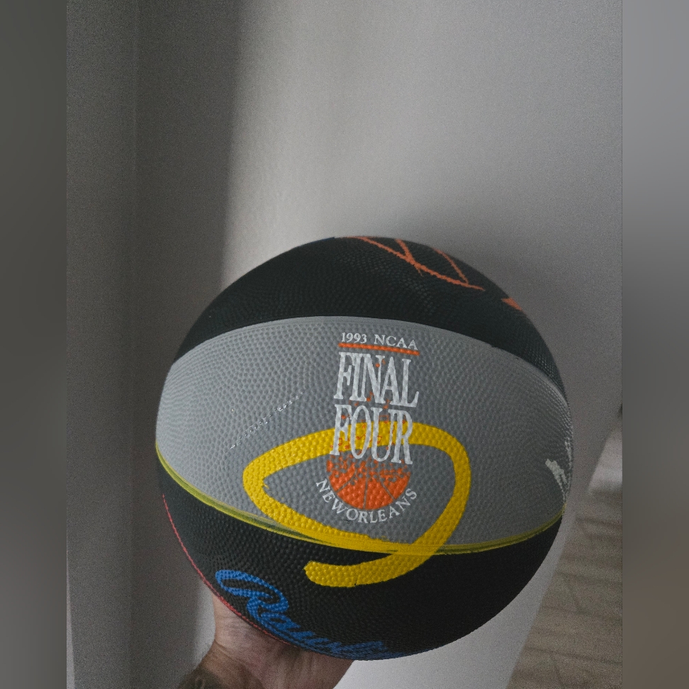 Ncaa 1993 New Orleans Final Four Promotional Rawlings Basketball Vtg